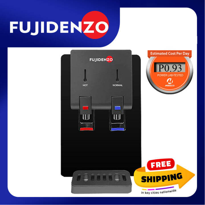 Fujidenzo Table Top Water Dispenser, 2 Options Hot & Normal WD102 B