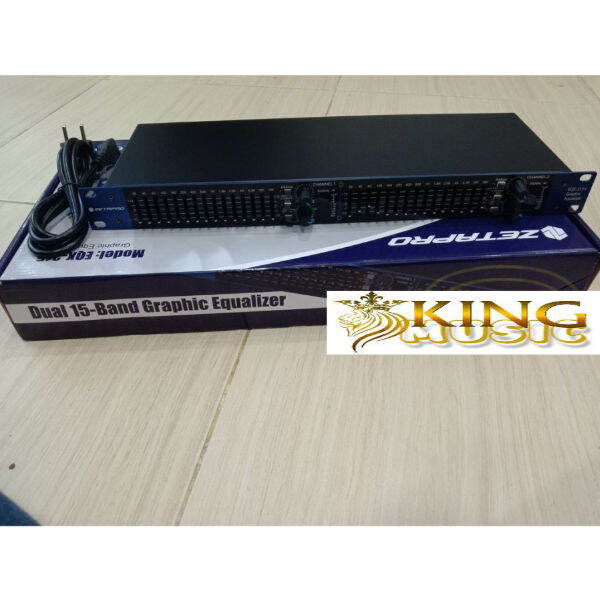 Equalizer Zetapro EQX 215+ Original Eqx215 + plus 215 subwoofer