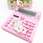 Kích thước lớn 12 chữ số phim hoạt hình máy tính năng lượng mặt trời búp
