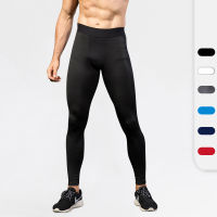 Men Running Compression Pants Gym Training Tights Sports Leggings Fitness Sportswear Quick Dry Skinny Trousers Custom Logo