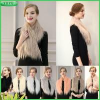 YUYU 1 PC High-grade Imitation Gifts Warm Winter Shawl Faux Fur Long Scarf