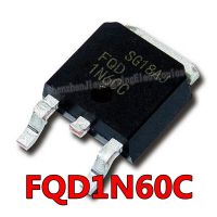 10PCS/LOT  FQD1N60C 1N60  1A 600V TO-252  New original spot hot sale WATTY Electronics