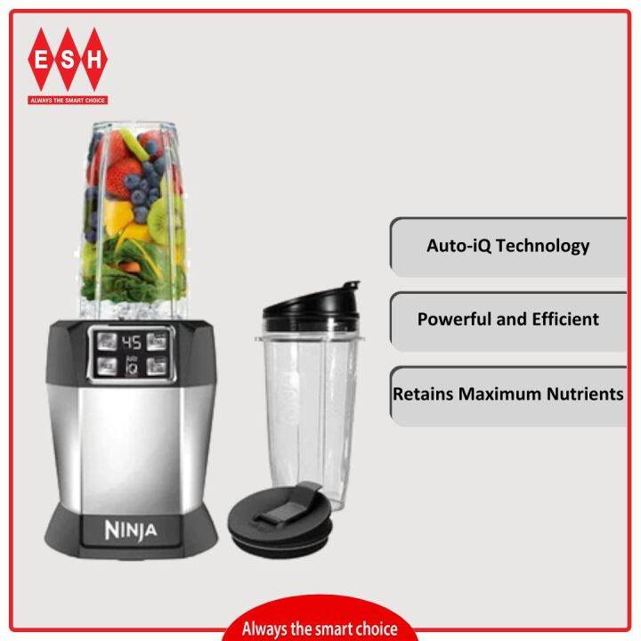 Ninja BL480 1000W AutoiQ Blender ESH Lazada