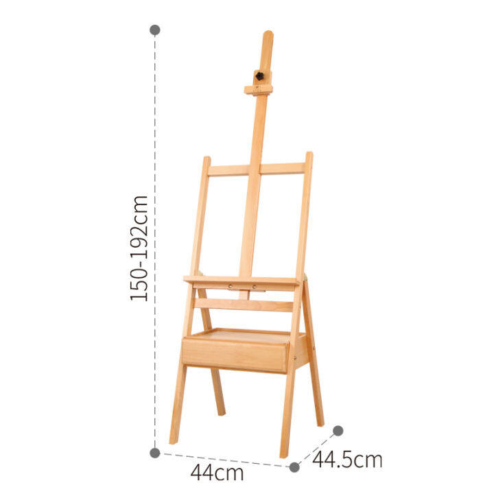 h-amp-a-ขายดี-ขาตั้งวาดรูปพร้อมลิ้นชัก-190cm-ขาตั้งรูปภาพ-ขาตั้งวาดภาพ-พร้อมส่ง-น้ำมัน-ไม้รองที่วาดรูป-ขาตั้งวาดรูป-ขาตั้งรูปภาพ-ขาตั้งวาดภาพ-สูง190cm