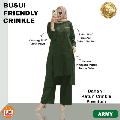 [Cod &amp; Free Ongkir] Busui เซตจัมโบ้/สูทผู้หญิงเสื้อสูทย่นเป็นมิตรกับธุรกิจการพยาบาลผู้หญิงวัสดุจัมโบ้ที่เป็นมิตรวัสดุยับย่นพรีเมี่ยมใหม่ล่าสุดราคาถูกขายดีที่สุด LMS 28695-28699