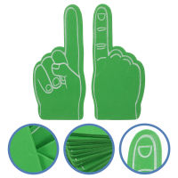 12pcs Foam Fingers Party Noise Makers เชียร์ลีดเดอร์ Prop สำหรับทีมกีฬาเชียร์