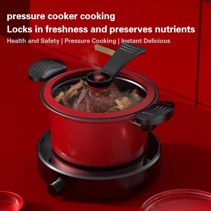 Micro Pressure Cooker New Stew Pot Nonstick Pan Multi Pressure Cooker
