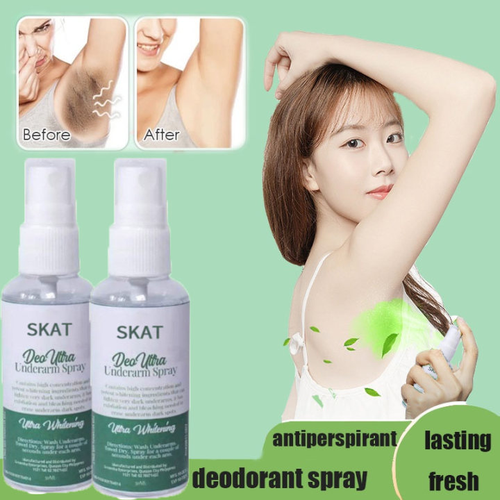 [ 5X WHITENING + DEODORANT ] Whitening Anti Perspirant Deo Spray 50ml