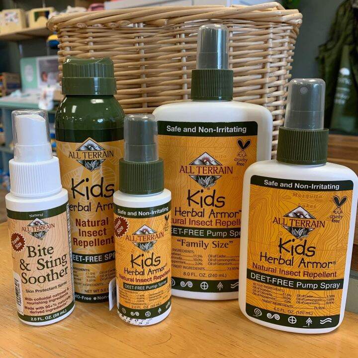 [PREORDER] KIDS HERBAL ARMOR NATURAL INSECT REPELLENT 8FLOZ 240ML BY