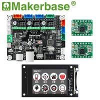 Makerbase Mks Dlc Grbl ออฟไลน์ Cnc บอร์ดคอนโทรล Tft35 Tft24หน้าจอสัมผัสแผงป้องกัน V3 R3อูโน่แผ่นขยาย