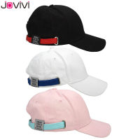 Jovivi 1ชิ้น U ni แฟชั่นลูกอมสีหมวกเบสบอล S napback ฮิปฮอปหมวกปรับหมวกกอล์ฟสีดำwheสีชมพูตัวเลือก