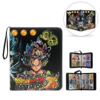 9Grids Bandai Dragon Ball Game Collection Card Book Card Storage Album High-Capacity Zipper Anime Peripheral Portable Kids Gift