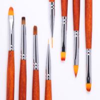 Nail Art Acrylic Brush Liquid Powder Carving UV Gel Extension extension Painting Brush Lines Liner Drawing Pen Manicures Tools