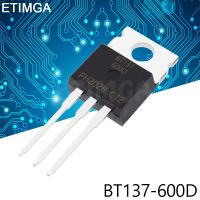 10PCS/LOT BT137-600D BT137-600 TO-220 Transistor 8A 600V WATTY Electronics