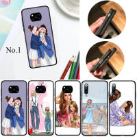 ZVZ37 Baby Mom Girl princess อ่อนนุ่ม High Quality ซิลิโคน Phone เคสโทรศัพท์ TPU ปก หรับ Xiaomi Redmi Note 8 9 10 Pro Max 10T 10S 9S 9T 8T Prime