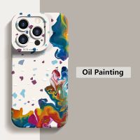 Oil Painting Flower Matte Silicone Phone Case For iPhone 14 13 12 11 Pro Max XR XS X 7 8 Plus SE 2020 Mini Shockproof Soft Cover Drawing Painting Supp