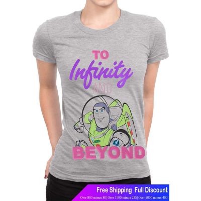 ดิสนีย์เสื้อยืดลำลอง Disney Womens Toy Story T-Shirt Buzz Lightyear Disney Team:86