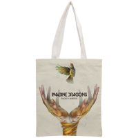 【CW】 Custom Imagine Tote Reusable Handbag Shoulder 30x35cm Canvas Shopping Drop Shipping