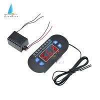 W1308 AC 220V DC 12V Digital Temperature Controller Cool ความร้อนเทอร์โมสวิทช์ NTC 10K Sensor สำหรับตู้เย็นตู้แช่แข็ง Incubator-harjea4397887