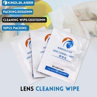 Laser Lens Cleaning Wipes Wet Wipes for 10.6um CO2 and 1064nm Fiber Laser Lenses Mirror 10pcs pack