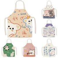 【CW】 Baking Accessories Cleaning Tools Apron Cartoon Adult Children Oilproof Sleeveless Bib