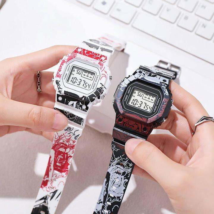 White hot sale sports watch