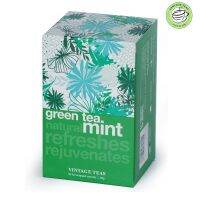 Best import products⚡ (1 Pc) วินเทจทีส์ ชามิ้นท์ 30 ซอง - Vintag teas Mint Infusion Aromatic Fresh and Light Herbal Flavor 30 tea bags