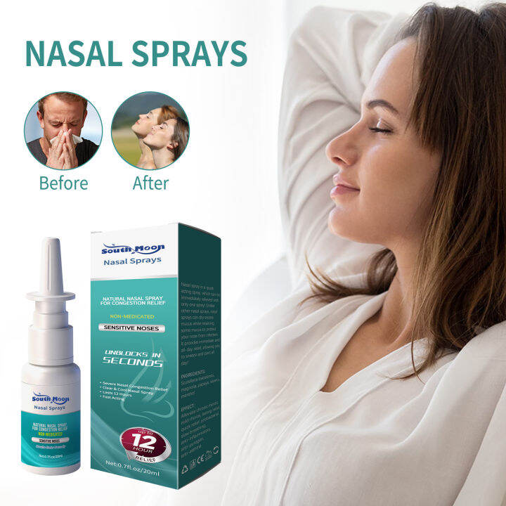 South Moon Nasal Spray Relieve Nasal Congestion and Runny Nose