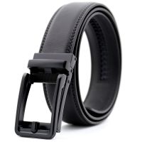 ♨ belt man leather 2 business automatic buckle cross-border undertakes to amazon