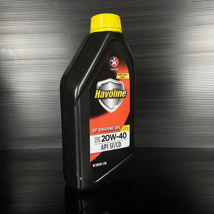 caltex-น้ำมันเครื่อง-havoline-sf-engine-oil-สำหรับเครื่องเบนซิน-เกรดรวม-20w-40