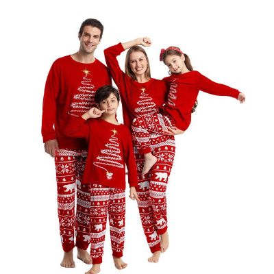 [Cos imitation] คู่ครอบครัวชุดนอนคริสต์มาส2022เครื่องแต่งกายปีใหม่สำหรับเด็กแม่เด็กเสื้อผ้าชุดจับคู่ชุดนอนคริสต์มาส Set