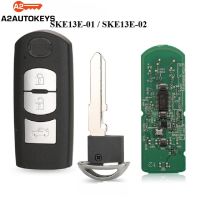 433Mhz ID49 3 Buttons Smart Key Fit CX-3 Axela CX-5 Atenza Model SKE13E-01 SKE13E-02 Car Remote Control for MAZDA