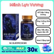 Viên Uống Tăng Cường Sinh Lý Nam Mãnh Lực Vương