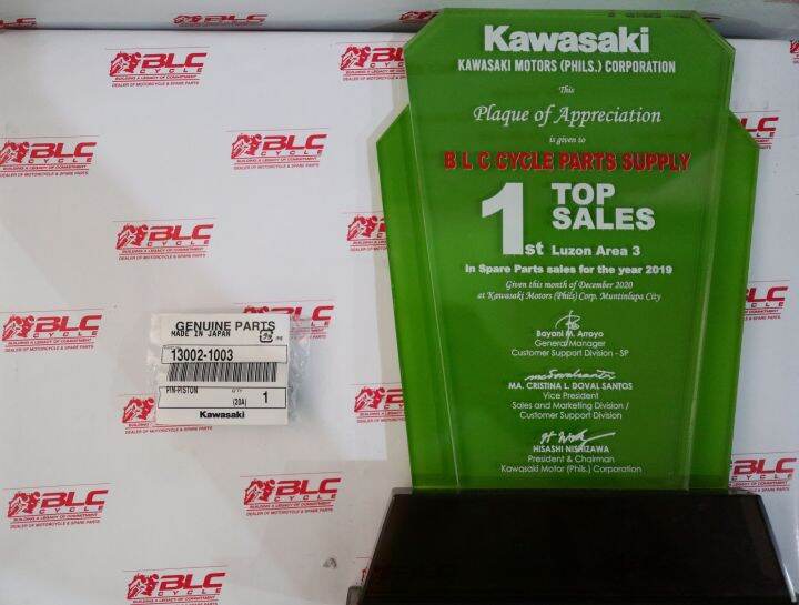 Barako 1 and 2 Pin Piston (130021003) Kawasaki Genuine Parts Lazada PH