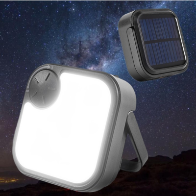 Solar Light Portable Camping Light Mini Tent Lantern USB Rechargeable Outdoor Emergency Lamp for Hiking Travel Gadget
