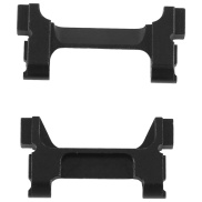 Brass Black Coating Front Rear Bumper Servo Mounts Bumper Protective Stand