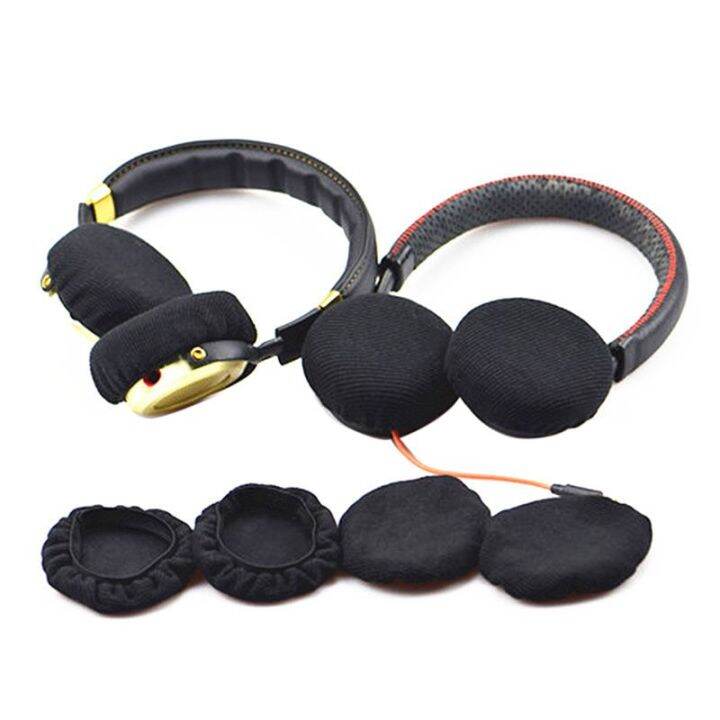 4-ชิ้นยืดหยุ่นหูฟังปก-earcup-earpad-สากลชุดหูฟังกันฝุ่นฝาครอบป้องกันสำหรับ-6-8-5-เซนติเมตร-9-11-เซนติเมตรหูฟัง