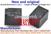 【♘COD Free Cas♘】 KUAOEL ล็อต10ชิ้น/ล็อต Js1-12v-f Js1-12v Ajs1311f Ajs1311 5ขา10a 12vdc Dc12v รีเลย์กำลังไฟ12V