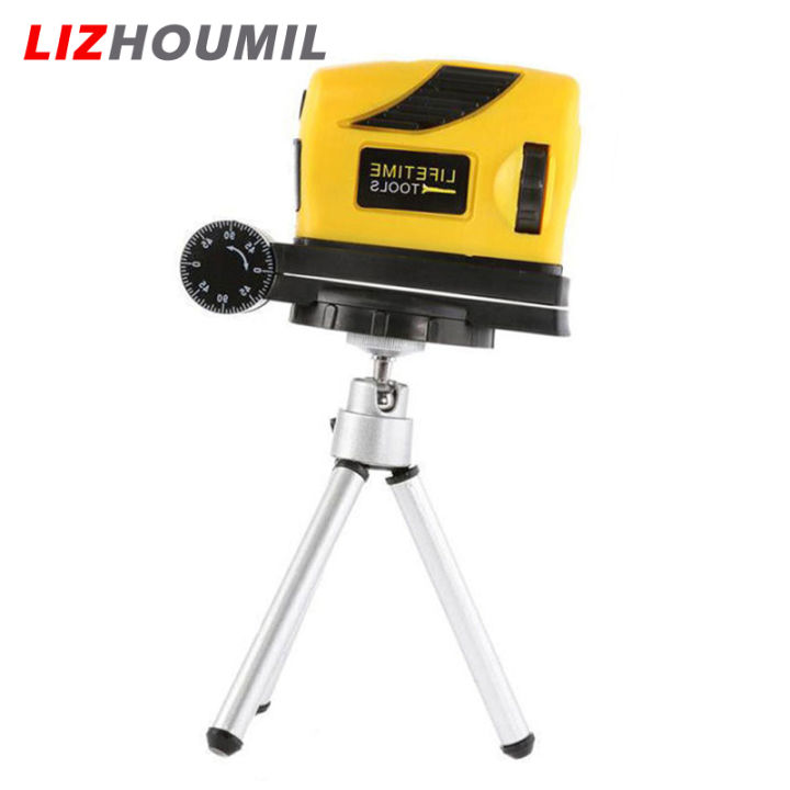 lizhoumil-ระดับอินฟราเรดพร้อมขาตั้งกล้อง360หมุนได้เป็นองศาปรับระดับด้วยตนเองเส้นอุปกรณ์อินฟราเรดข้าม