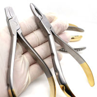 เครื่องมือทันตแพทย์เครื่องมือทันตกรรม Lab Crown Crimping Contouring Johson Plier Metal Crown Plier Forceps