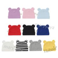 【hot sale】▩☑ C05 Mary Baby Hat With Ears Cotton Autumn Winter Warm Newborn Infant Toddler Beanie Cap