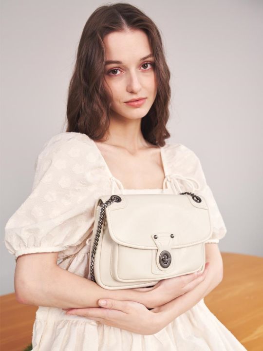 zhuo-shini-za-home-vagrant-bag-2023ใหม่กระเป๋าผู้หญิงกระเป๋าเบาฝรั่งเศสแบบไหล่ข้างเดียวหรูหราปลายโซ่สูงสวยงาม