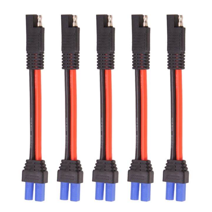 Copper Thick for SAE Adapter Cable SAE Plug Wire To EC5 Female Power