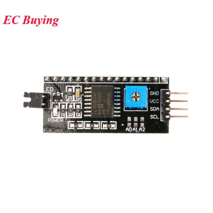 1602 Lcd Module Blue Yellow Green Screen Iic I2c Lcd1602 1602a Display Module 162 16x2 5v 0084