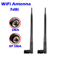 WiFi เสาอากาศ7dBi Omni ทิศทางอากาศสำหรับสัญญาณไร้สายเราเตอร์เครือข่ายอะแดปเตอร์ USB โมเด็ม PCI PCIe การ์ด AP ลูกค้า Extender