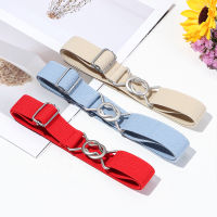 1PC Fashion Adjustable Children Elastic Belts Wide Candy Color Waist Belt Stretch Canvas Belt For Jeans Pants Kids Casual Belts