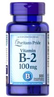 There are small tickets vitamin B2 tablets 100 imported from the United States Puritans Pride in stock