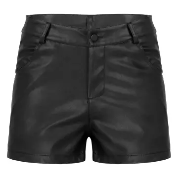 Latex Mens Shiny Leather Leggings Skinny Long Pants Trousers Clubwear Tight