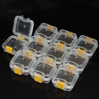 hot【cw】 Hot Sale 10/50pcs Pack Small With Transparent Film Plastic Teeth Material Inside Denture Storage