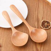 Beech Wood Spoon Sharp Mouth Spoon Creative Wooden Spoon Scoop Water Spoon Scoop Rice Spoon Multi-purpose Tableware Cooking Utensils